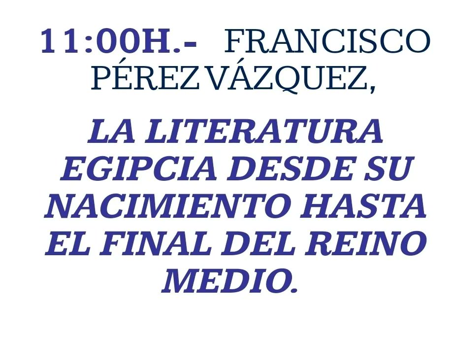 Asociación Española de Egiptología tweet media