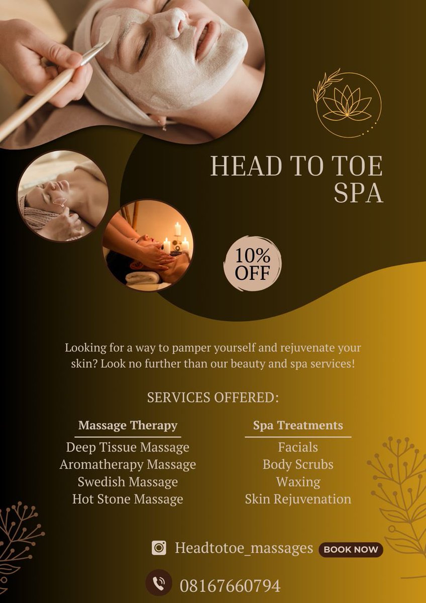 _Slyofficial's tweet photo. Get ready to relax and save! π§ββοΈπββοΈ Unwind with our spa services and enjoy a 10% off discount. Call or send a DM to Book an appointment today! Canβt wait to serve you #PamperYourself #Spa #H2TS #SpookySZN #Halloween2023 #HalloweenPromo https://t.co/hIsrCPEgmK
