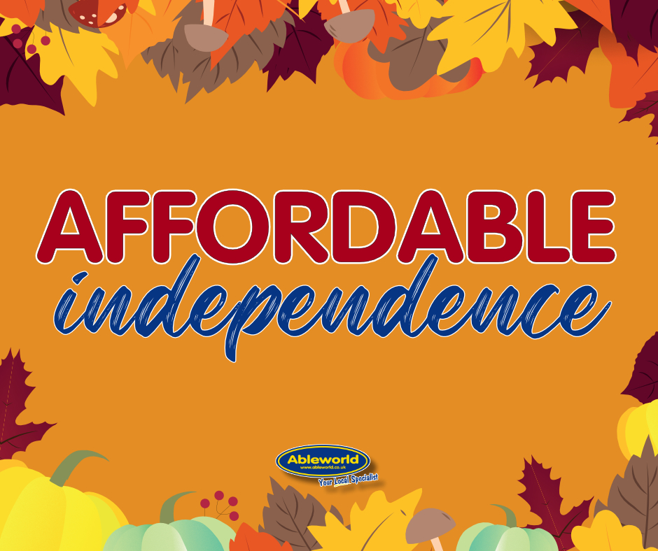 Gain your independence back at an affordable price with us here at Ableworld 🍂 Up to £200 OFF selected Riser Recliners 🍂4 for 3 on ALL Abena Incontinence Pants 🍂10% OFF ALL High Vision Lighting Shop our offers in-store or online today: bit.ly/3fL5Ypa 📷