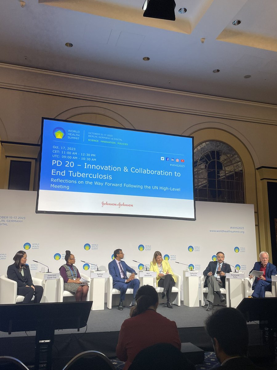 The entire #TB panel at #WHS2023 welcomes the price drop for GenXpert TB tests. What remains invisible is that the price drop was not out of good will. Activists and CSOs have been demanding it for years. only because of public pressure that prices changed. #peopleoverprofits