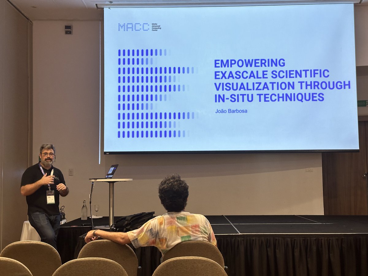 🛫 At the end of September, MACC travelled to Colombia to participate in the @CARLA_Conf 2023. 👨‍🏫 Our researcher João Barbosa was responsible for the workshop 'Empowering Exascale Scientific Visualisation Through In-Situ Techniques'. Read more here 🖇️ swki.me/L95RD6LR