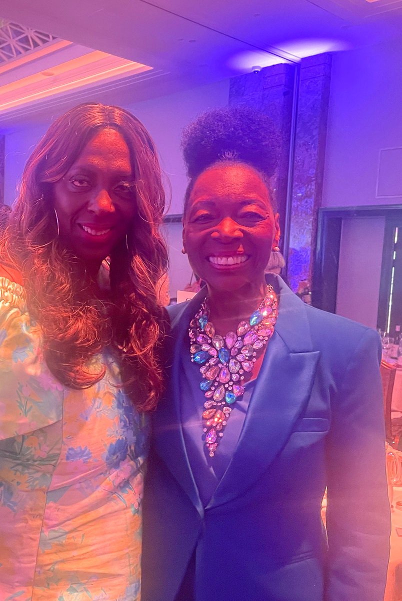 My heart is full! What an incredible @womenofyear event. Humbled to be there with my Queen @FloellaBenjamin Huge thanks to you! My life is changed ❤️#inspiration #Women