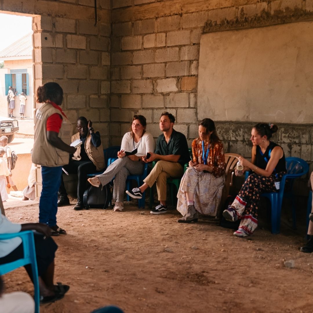MalteserInt's tweet photo. The #IntoFocus campaign enters its second phase! With 32 NGOs and the support of actress Liz Baffoe and actor Ludwig Trepte, we are looking at the #hungercrisis in #SouthSudan. Because: attention helps! Check out the photos of their project visit. #InDenFokus 📷: BDX https://t.co/2lYvzBXQZw