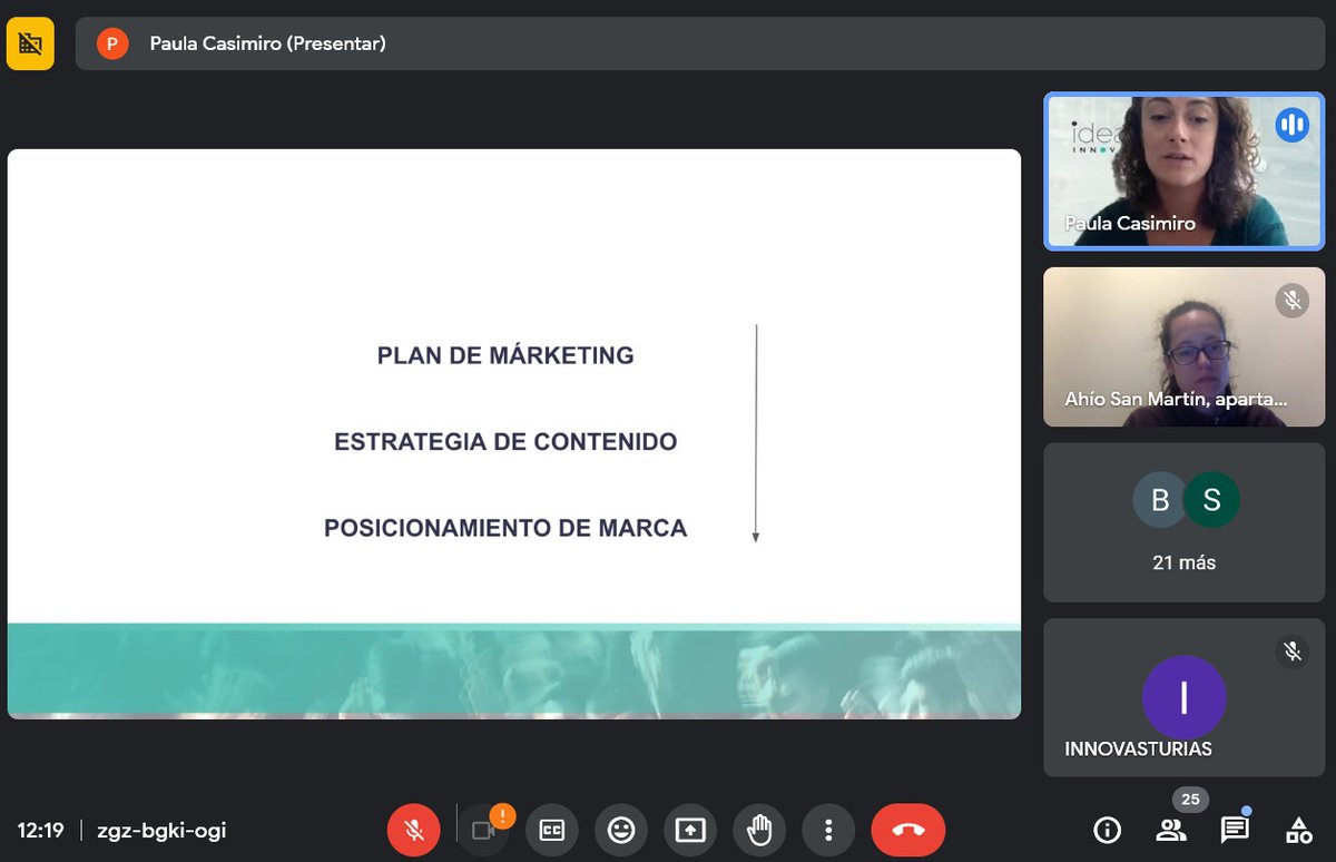 Innovasturias (@innovasturias) on Twitter photo 📡Ahora mismo, en formato online: webinar “MARKETING Y COMUNICACIÓN“. Un taller sobre estrategias de marketing y comunicación para pymes, de la mano de Paula Casimiro (<a href="/ideas4all/">ideas4all Innovation</a>). 📡Ahora mismo, en formato online: webinar “MARKETING Y COMUNICACIÓN“. Un taller sobre estrategias de marketing y comunicación para pymes, de la mano de Paula Casimiro (<a href="/ideas4all/">ideas4all Innovation</a>).
