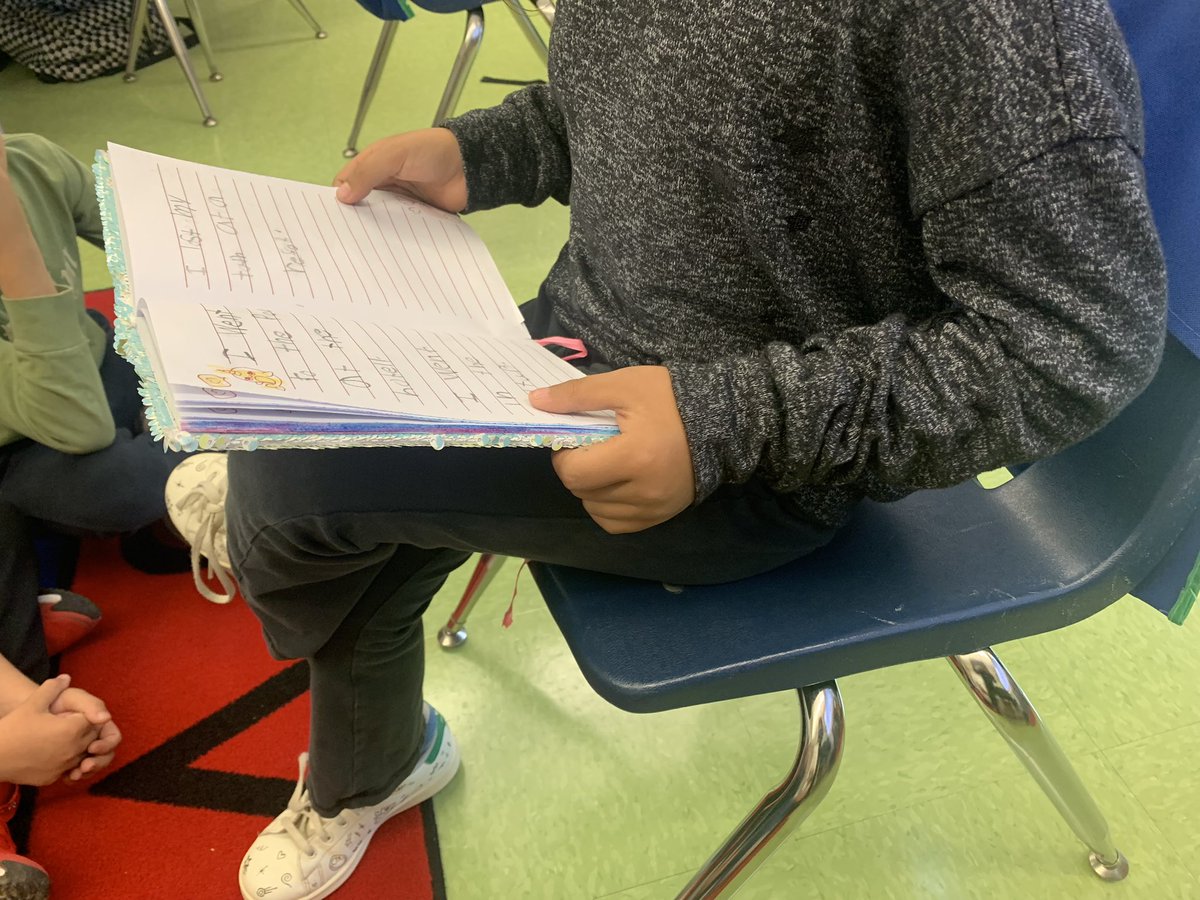 It was so great listening to one of our 1-C friends read her journaling about a trip she took 📓✏️!  #heathcotepride