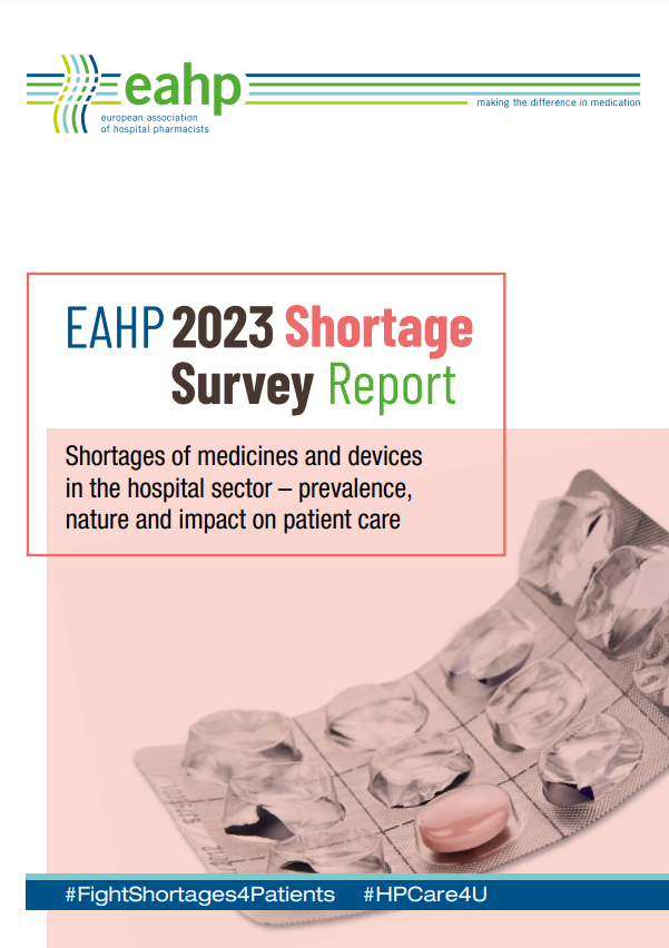 sefh_'s tweet photo. "El 95% de los farmacéuticos hospitalarios aseguran q la escasez de medicamentos es un problema q enfrentan regularmente en su trabajo diario"

❗️❗️Ya disponible el Informe sobre desabastecimiento de medicamentos @EAHPtweet basado en "2023 Shortage Survey" https://t.co/fkLE5BTFXB https://t.co/JfVAVTmCwz