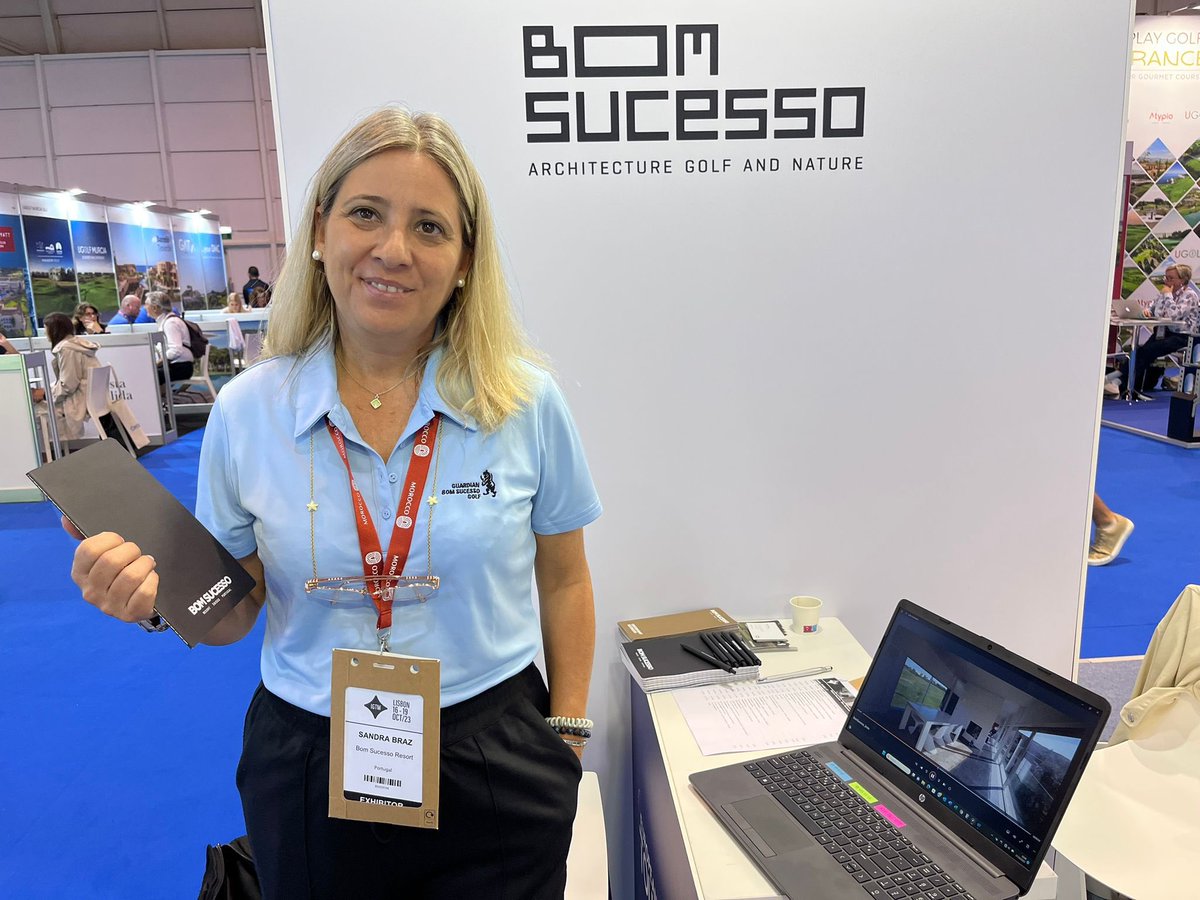 DGgolfguide's tweet photo. Congrats to our friend Sandra Braz on her new role as Sales Manager for @BOSresort , a fantastic golf resort in Centro Region of Portugal
#bomsucesso #golfresort #portugal #destinationgolf #golftogether #IGTM https://t.co/sNWbcBd3O6
