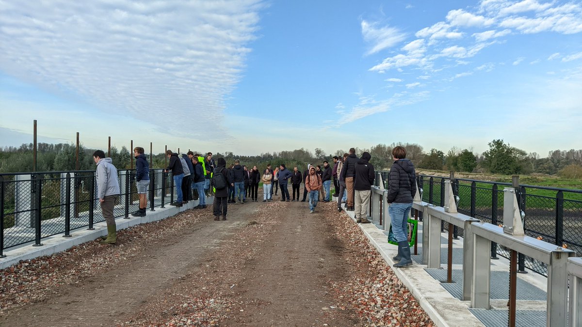 Fijne rondleiding deze voormiddag in het GOG Vlassenbroek met de studenten van 1ste Master Civil Engineering van #ugent_fea.

<a href="/Vlaamsewaterweg/">De Vlaamse Waterweg</a> <a href="/natuurenbos/">Natuur en Bos</a> <a href="/dendermonde/">Dendermonde</a> #workingwithnature #Sigmaplan