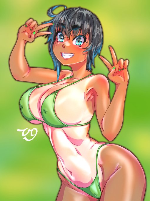 #おっぱいのでかい絵を描くのでフォローしてください
と言いつつもイラスト界隈は常にでかいおっぱいが
インフレ状態にあるので、自分の描いた絵を見返しては
「言うほどでかいか…?」と自問自答に陥りがち 