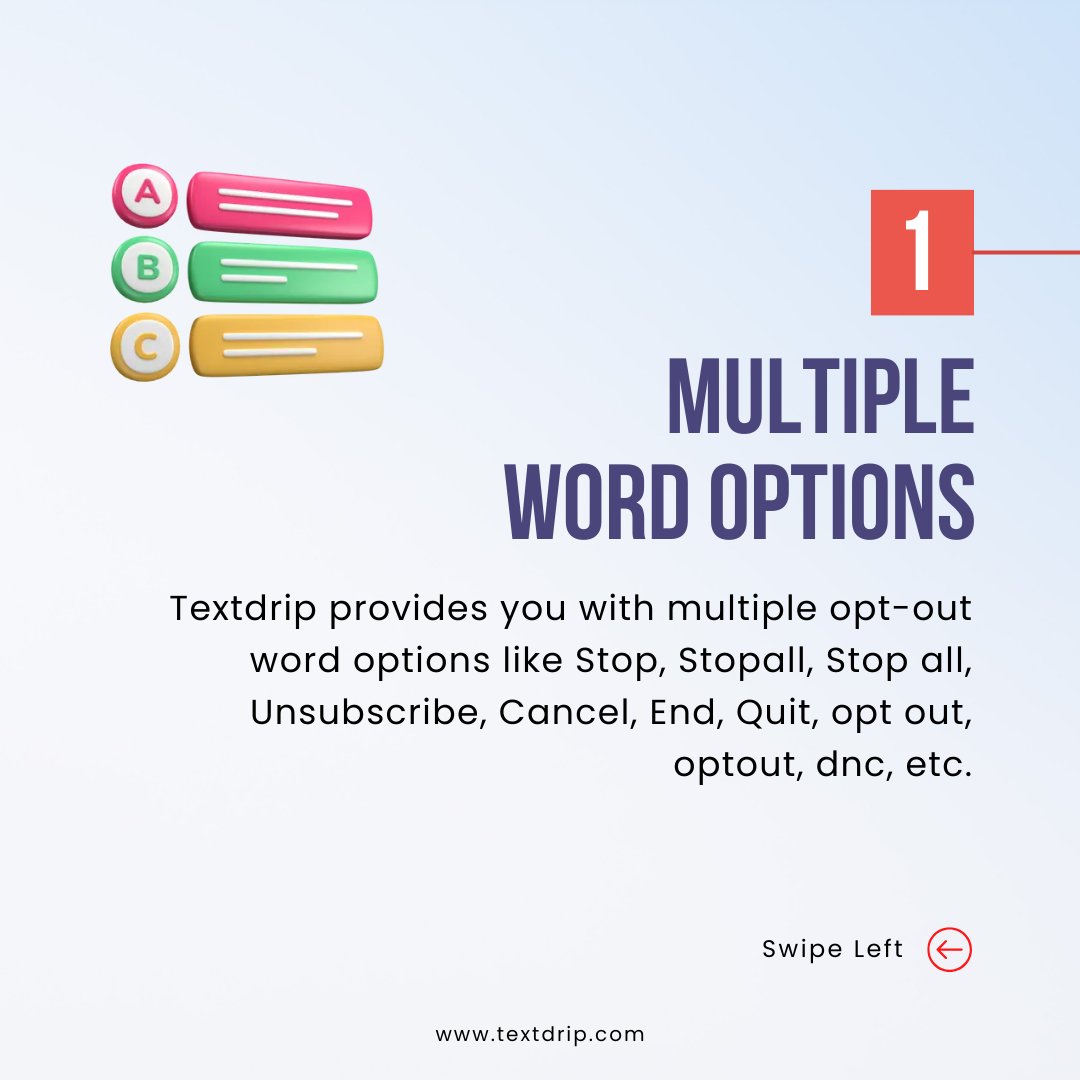 textdrip's tweet photo. It’s mandatory for businesses to provide their subscribers with a clear way to opt out of receiving messages from them.

#michigan #usa #textmessaging #smsmarketing #texting #sms #10dlc #einnumber #textdrip #smsmarketing https://t.co/1Pr840nc4e