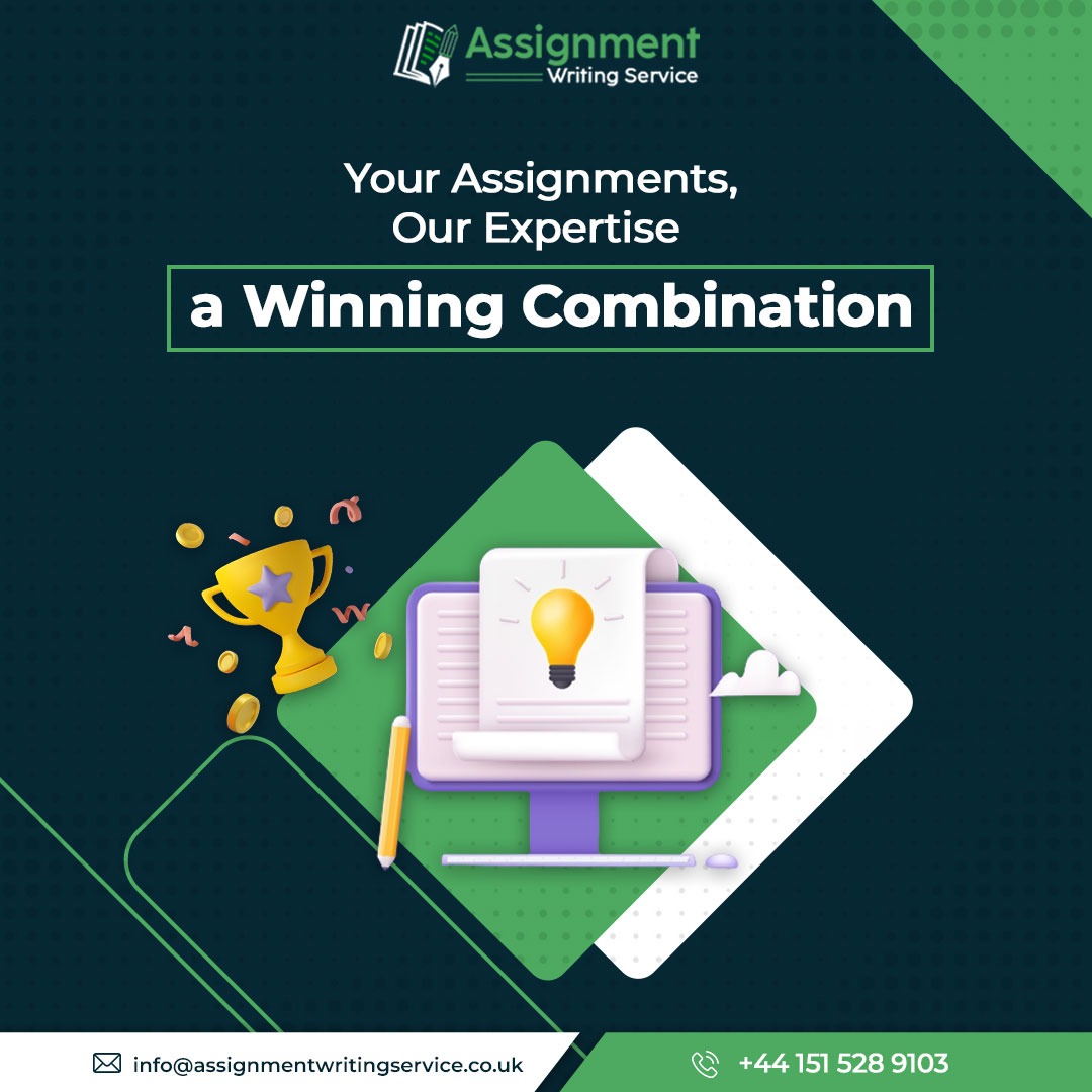 AssignserviceUK's tweet image. Your assignments, our expertise - a winning combination.
For further details feel free to contact us
𝐖𝐞𝐛𝐬𝐢𝐭𝐞:assignmentwritingservice.co.uk
.
.
#AssignmentWritingService #expertassistance
#AssignmentWriter #AssignmentWritingExperts
#AssignmentWriters