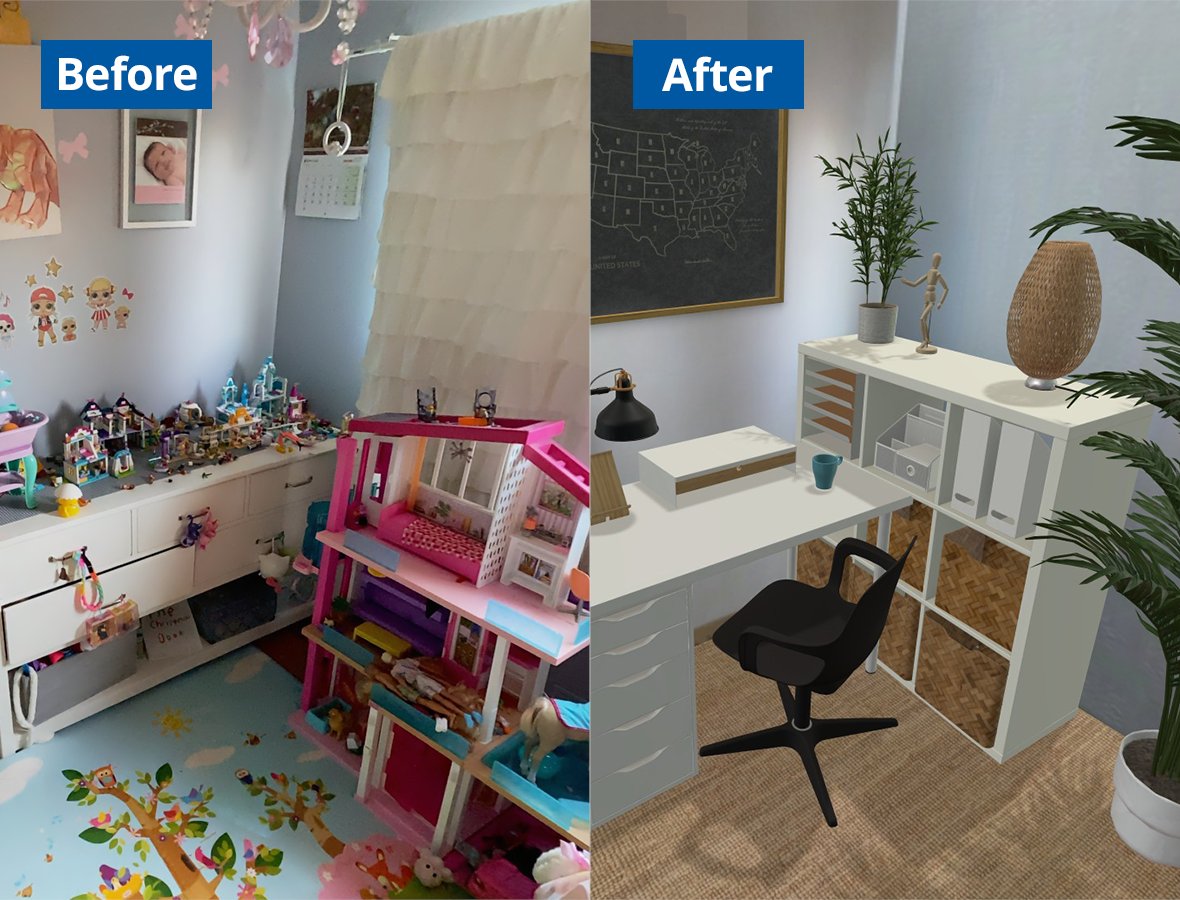 Aranżacja wymarzonych wnętrz stała się prostsza💫 IKEA Kreativ to innowacyjne narzędzie wykorzystujące AI do wirtualnego aranżowania przestrzeni. Jest to nowa funkcjonalność aplikacji mobilnej IKEA:    ikea.com/pl/pl/customer…