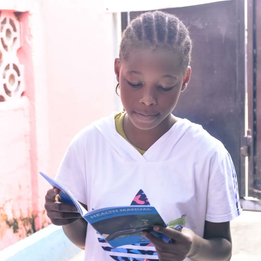 OrbusGlobal's tweet photo. Join Us as we distribute more books (manual) in our community . 

ORBUS HEALTH MANUAL  The main objective of this manual is to teach children in these schools and communities the connection between health and good hygiene practices and the importance of safe water. #health https://t.co/LRYWLnem5e