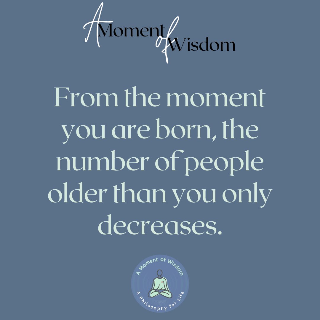 That should teach you something, life is transient. 

#EternalWisdom
#TimelessReflections
#LifePerspectives
#AgingAndExistence
#PhilosophyOfTime
#AgeAndPerception
#TemporalRealities
#ExistentialJourney
#AgingContemplation
#PerceptionOfAge
#LifeAndExperience
#TemporalAwareness