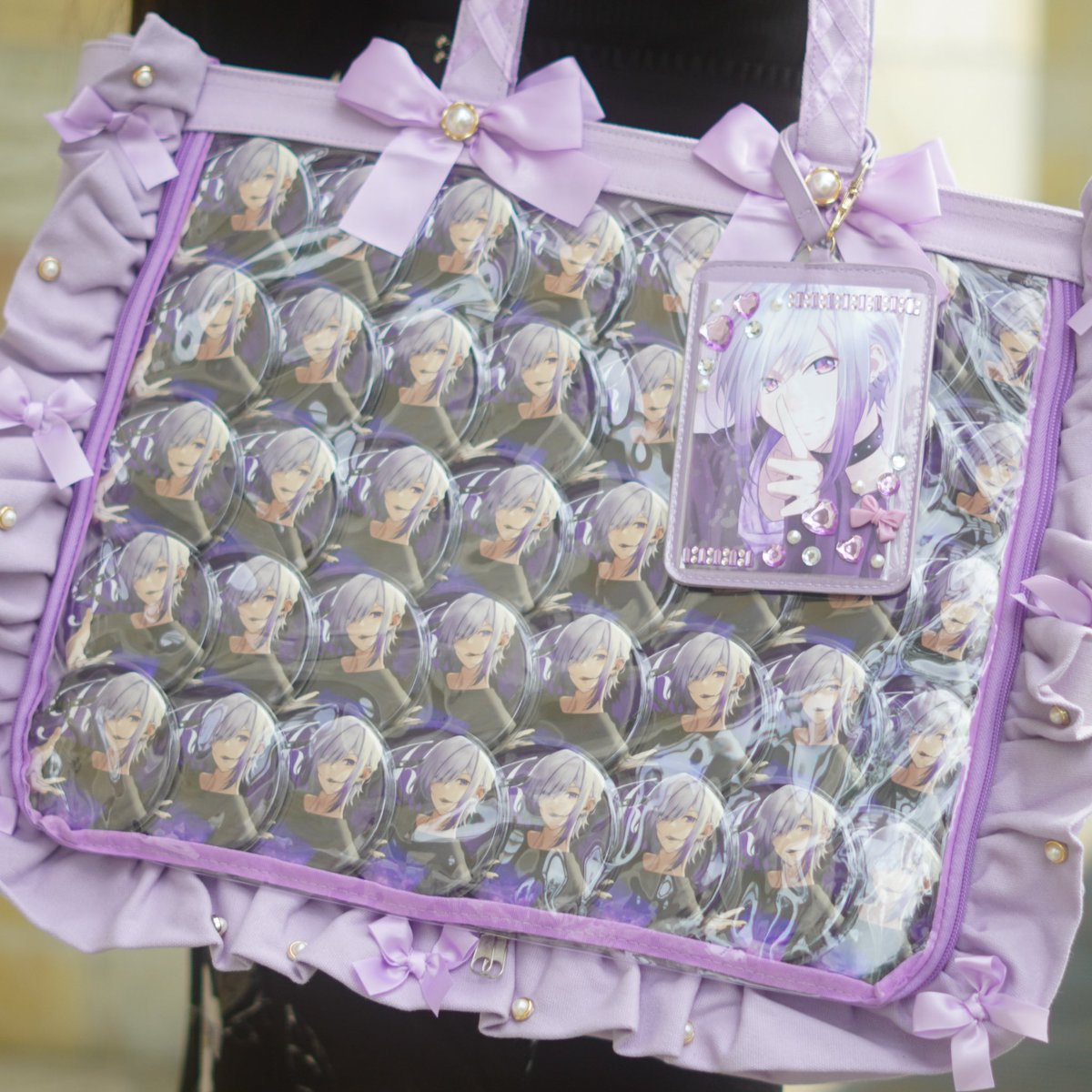 アイナナ 八乙女楽 ブラホワ 缶バッジ 70 痛バ アイナナ 八乙女楽