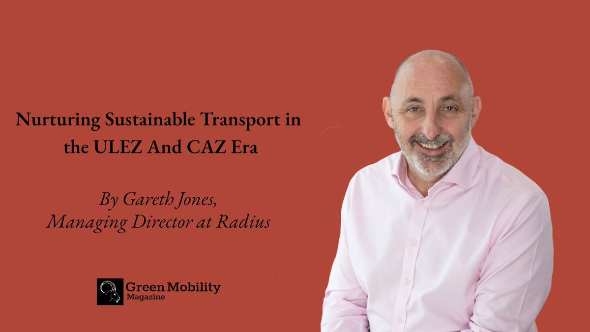 🌍🚙 Are you ready for the #ULEZ and #CAZ era? Discover how to nurture sustainable transport and make the right choices for your business! 

Don't miss this must-read article by Gareth Jones, Managing Director at Radius. 

buff.ly/3PZZT7S
