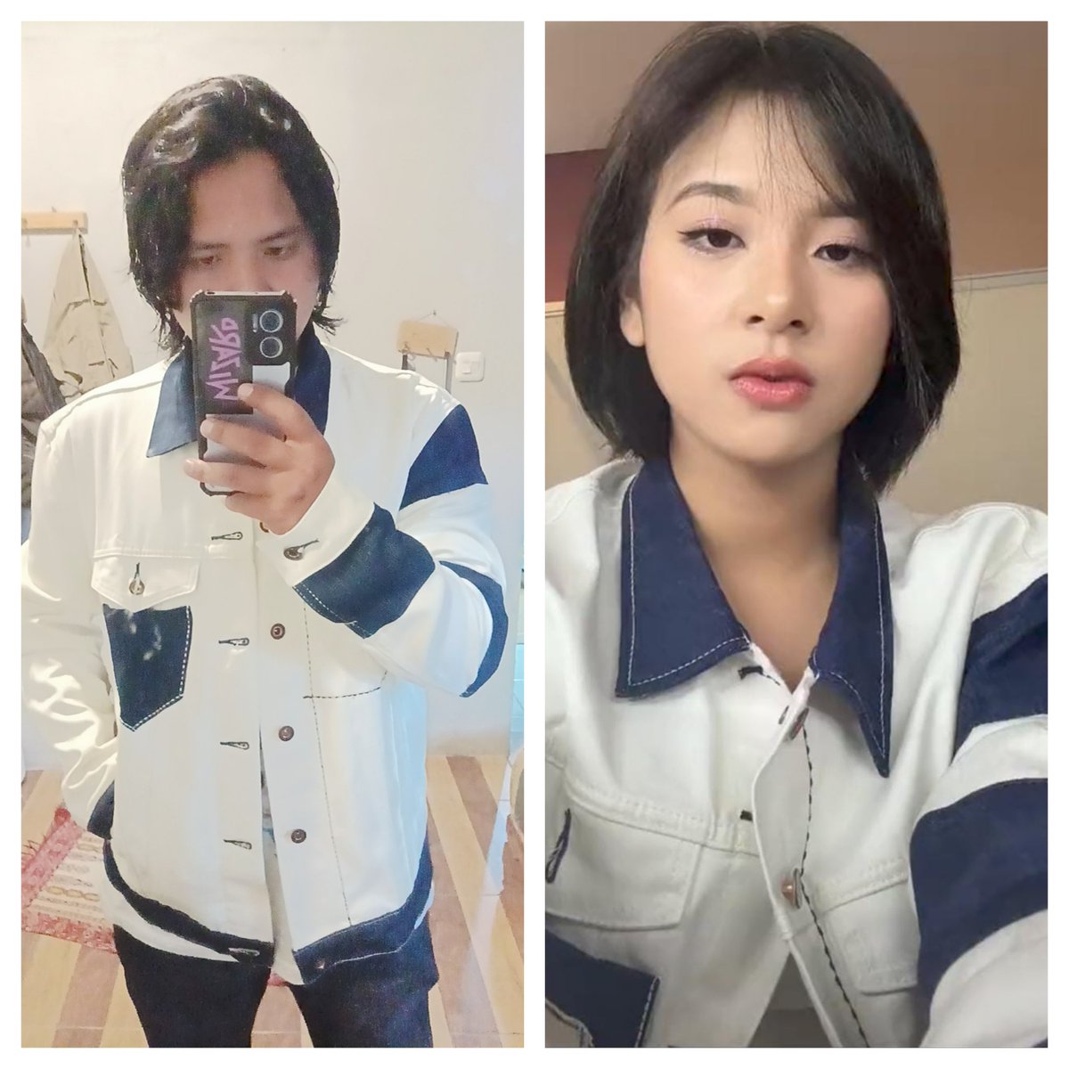 Walaupun aku pengikut Dajjal,
Cintaku padamu hingga menjemput ajal <a href="/A_ZeeJKT48/">.</a> 
Love you zee ❤️
#jeketiselcaday