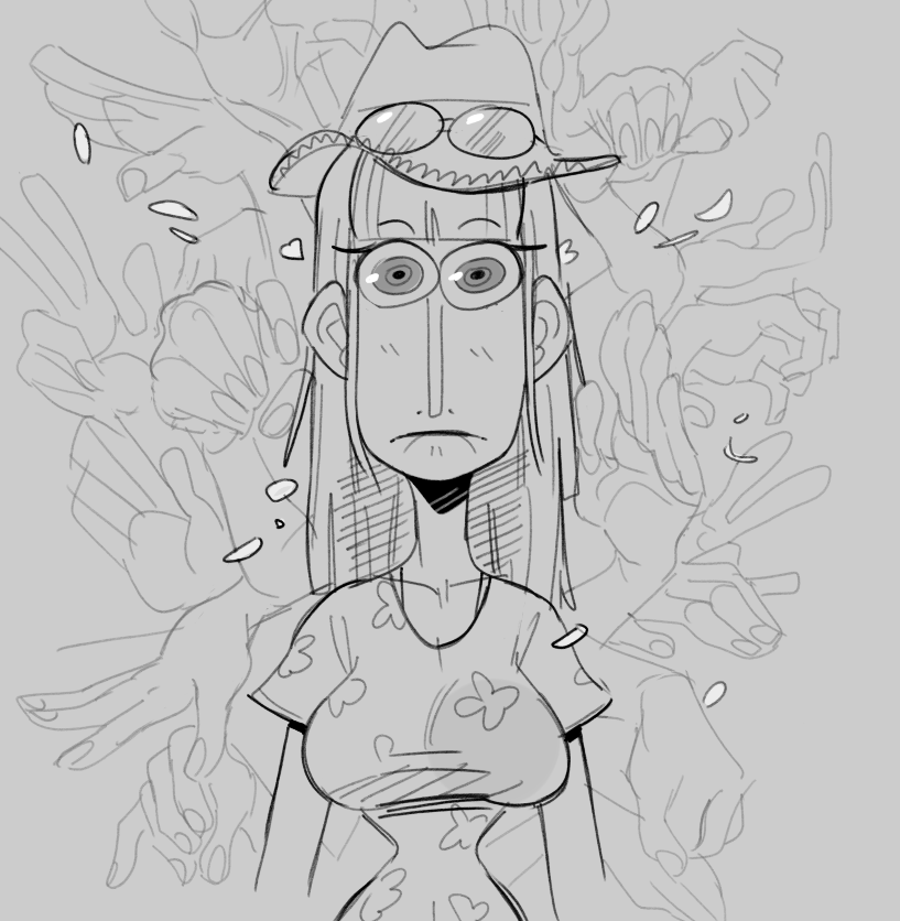 my cool Nico Robin fanart :)
(no spoilers ok I'm not very far yet)