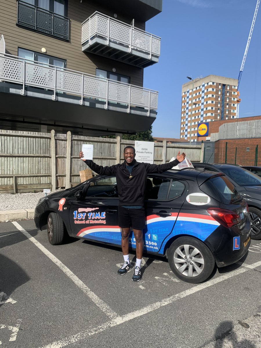 1sttimesom's tweet image. Congratulations to Gerald, He passed his #practicaldrivingtest 1st Time at the Bromley test centre, after taking #drivinglessons with our #drivinginstructor Franco.