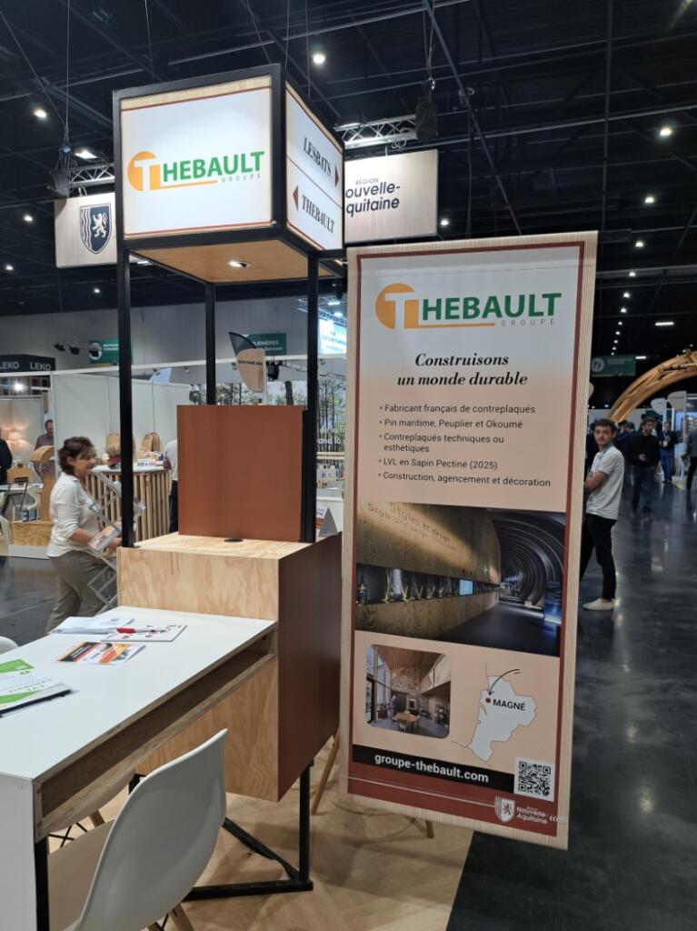 GroupeThebault's tweet image. C&apos;est parti pour les Rencontres @_Woodrise Bordeaux Nouvelle Aquitaine 2023
👉 Retrouvez-nous sur le stand collectif @NvelleAquitaine, @FiboisLdeG, Fibois Nouvelle Aquitaine.
Hall 2 - Allée C - Travée 01 - Stand 0110
Programme des &quot;temps forts&quot; : fibois-na.fr/evenements/con…