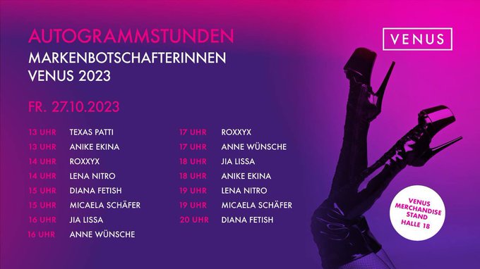 Im super excited to announce that I&rsquo;m coming to @venusberlinoff for the first time! Can&rsquo;t wait to meet<a href="/tag/jiology"class="tags"><span>#jiology</span></a>