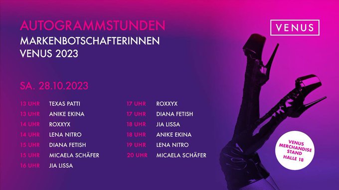 Im super excited to announce that I&rsquo;m coming to @venusberlinoff for the first time! Can&rsquo;t wait to meet<a href="/tag/jiology"class="tags"><span>#jiology</span></a>