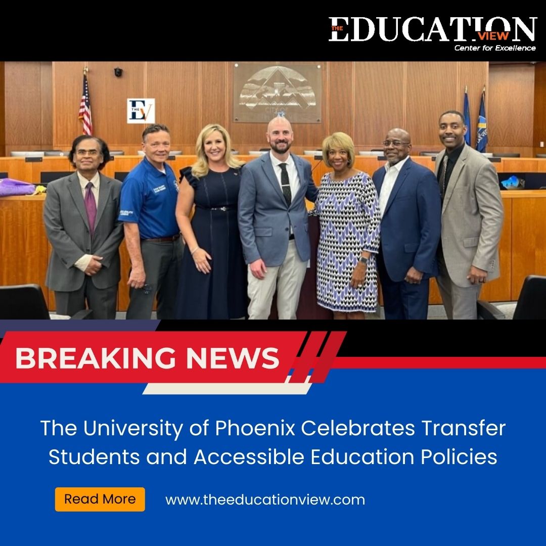 Celebrating Transfer Students & Accessible Education at University of Phoenix 🎓🌟'

The University of Phoenix Celebrates Transfer Students and Accessible Education Policies

Read More: cutt.ly/WwQTy8Cf

#UniversityOfPhoenix #transferstudents #AccessibleEducation