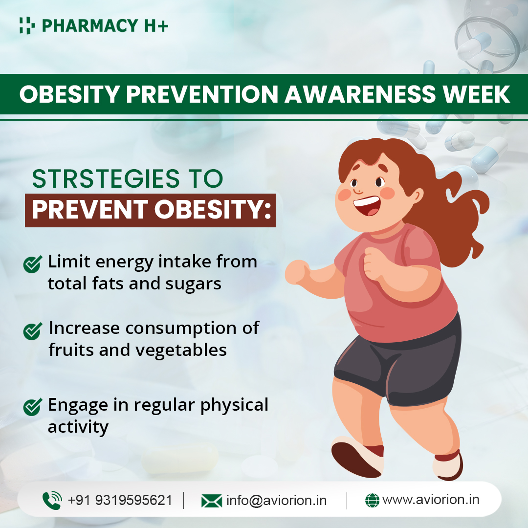 Health is wealth, and it's never too late to invest. Join us in spreading awareness about obesity and promoting a life of vitality.💚🌍
#aviorion #aviorionpvtltd #pharmacyhplus #obesityawarenessweek #healthforall #endweightstigma #healthychoices #loveyourbody #empowerhealth