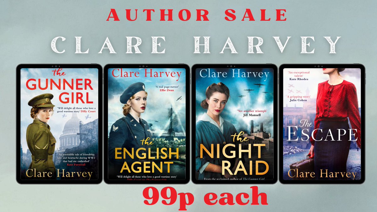 Well, that's exciting - tell your friends! 😘
#99p
#kindledeal
#WW2fiction