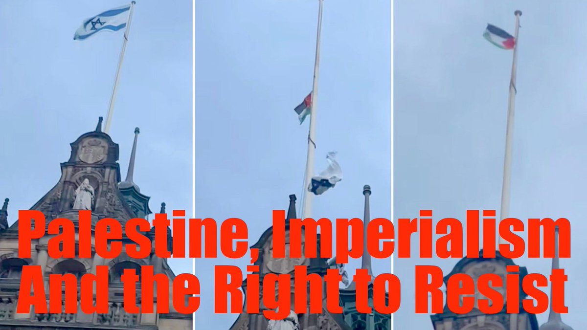 #Sheffield & S Yorks meeting Thurs 19 Oct 7pm Central United Reformed Church, Norfolk Street. #Palestine, Imperialism and the Right to Resist Why it is right for the Palestinian people to resist by any means they choose and how we in this country can back them up.