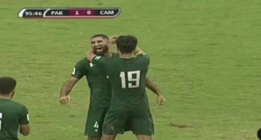 ismailiki's tweet photo. Unreal scenes at Jinnah stadium!! Pakistan qualifies for the qualifiers! #PAKvsCAM https://t.co/D22Po33iFg