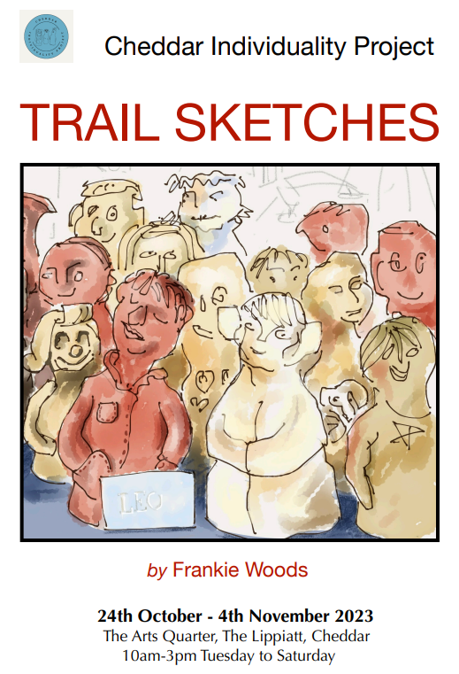 Fabulous exhibition running this half term <a href="/QuarterArts/">The Arts Quarter, Cheddar</a> Come and see Frankie Woods's iPad sketches of the trail.