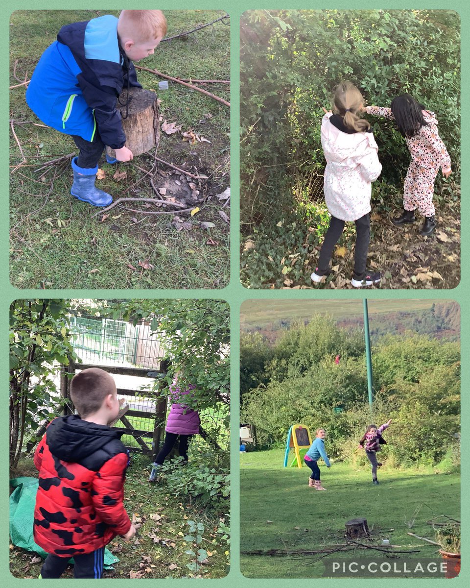 CYGprimary's tweet image. Dosbarth Gwyrdd thoroughly enjoyed making conker rockets and playing in Forest Schools today, take a look at some of those action shots #forestschools #funoutdoors #Autumn