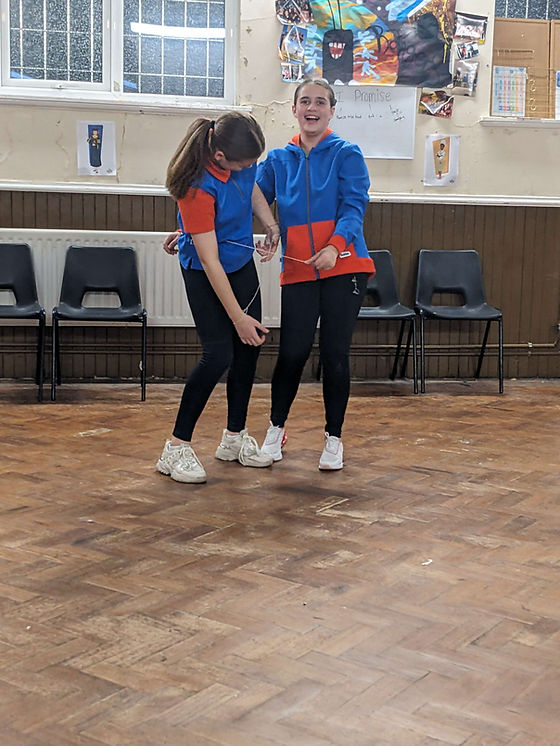 The Guides did some science layering different concentrations of sugar water and working on some escape artistry while our Gold Group chose to work on their Craftivism badge 🪡