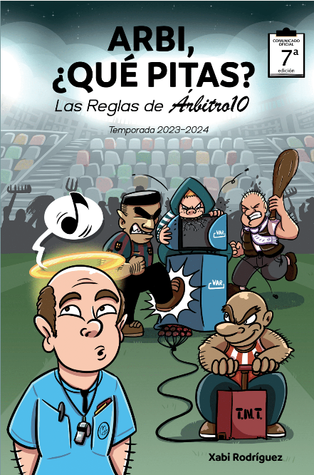 innovationelob5's tweet photo. ¿Odias el VAR? ¿Entiendes ahora a los árbitros de regional? ¿No entiendes nada del fuera de juego? ¿Te vuelves loco con las manos? ¿Quieres saber por qué la catapulta infernal es tarjeta amarilla?

Chequeado, revisado y actualizado llega #AQP2324. 

https://t.co/7cOeNBxIsy https://t.co/hxJBZ9b4Ol