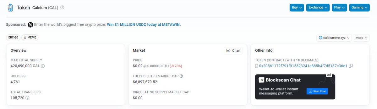 .<a href="/etherscan/">etherscan.eth</a> is now fully updated <a href="/CalciumERC/">Calcium | $CAL</a> 

Wonder who did that?👀🥛

$CAL $SHIB $DOGE $SHIBA