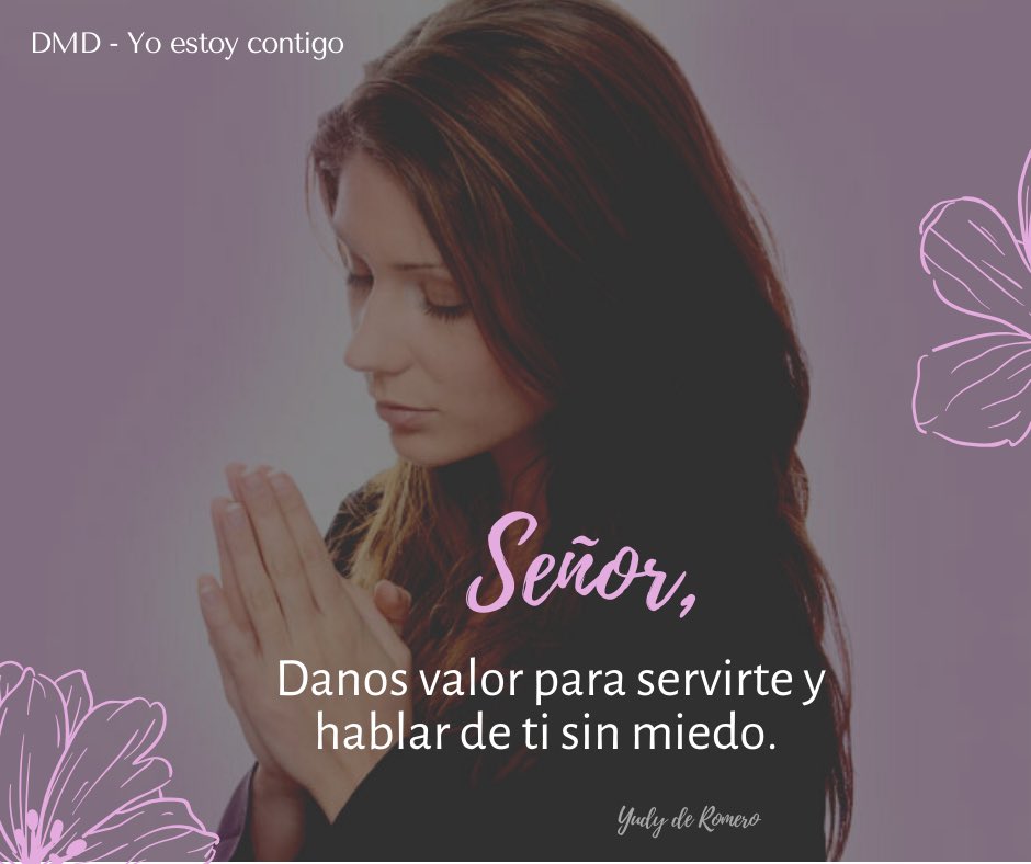 #DMD🌼17 de octubre 
Ser un fiel testigo de Dios puede motivar la ira de los hombres.
Elige temer a Dios, porque el daño de los enemigos, por más cruel que pueda parecemos, siempre será un daño pasajero. No permitas que el miedo detenga tu labor a favor de la causa de Cristo.