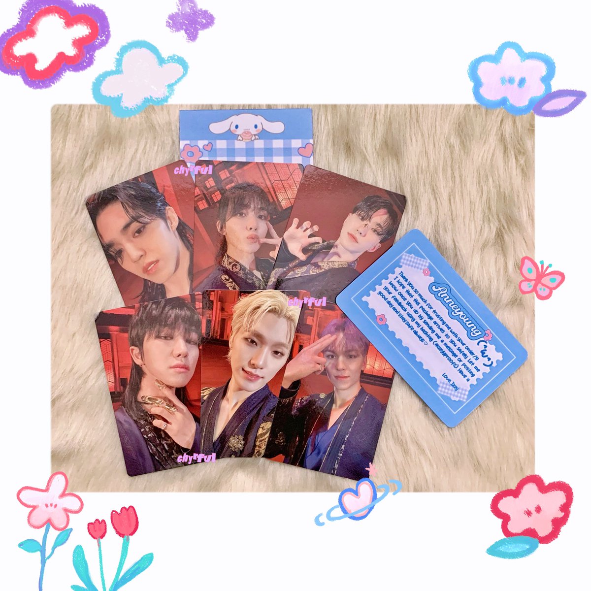 chyrful's tweet photo. :¨·.·¨: 
 `·..♡⃗ [ #chyrful_buys ] ˎˊ˗ ⌒➴  #izzyyproofs     

Temchyuuuuu, @izzycarteu for these FML Deluxe pcs! 🩷 First time kong mag-mine ng set para mapauwi lang talaga si Hannie. 🤧 Sobrang inantay ko 'to and worth the wait naman. Huhuhuhuhu. 🥹 https://t.co/fQC00ggIJo