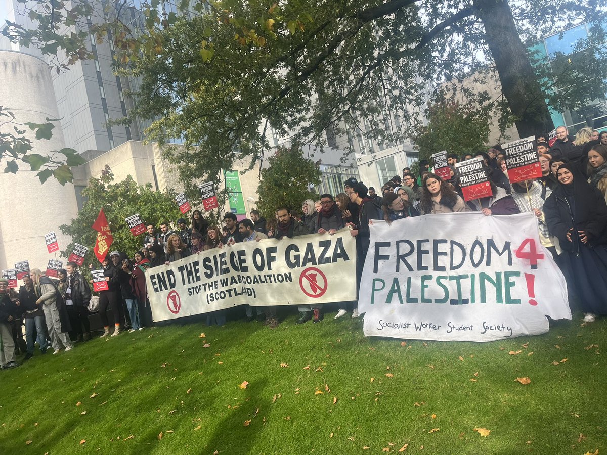 Glasgow Stop the War tweet media