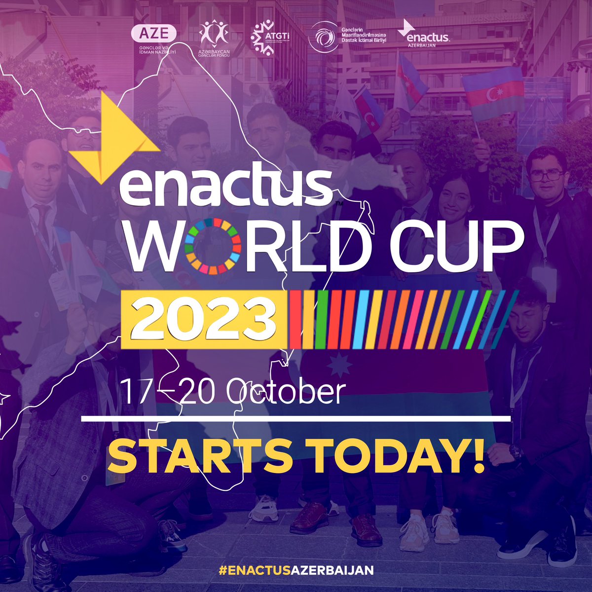 atgti's tweet image. Bu gündən etibarən #EWC2023  başlayır! 🏆

#GİN, #AzGF, #NDU, #GMD İB və dəstək olan sponsorlarımıza #ATGTİ-nin təmsil etdiyi #Enactus Naxçıvan Dövlət Universitetinin komandasına göstərilən dəstəklərinə görə təşəkkürümüzü bildirir, #komandamıza uğurlar arzulayırıq! 🇦🇿

#WeAllWin