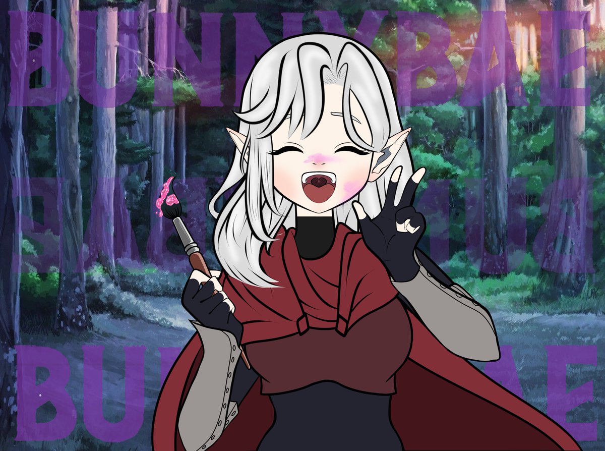 _Bunny_Bae_'s tweet image. Art commissioned by @general_dead  for Lady Cynthia Kai from TSC. 

Powered by @ProjectAizen (REALITY Studios)

#animegirl #animeartist #anime