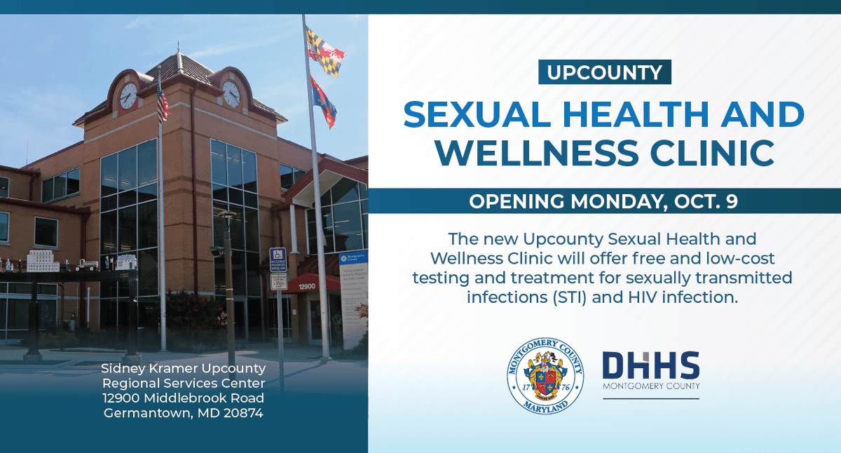 Have a question or concern about your sexual health? Need an MPOX vaccine? HIV or STI test? Our RN is available to meet and confidentiality talk to you at our newly opened Germantown Clinic – call 240-777-1609 to make your appointment.