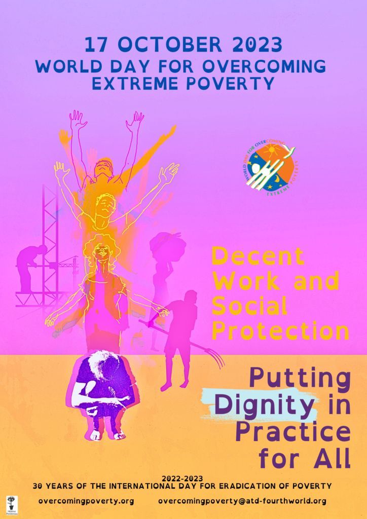 UNACToronto's tweet photo. 🌍 Today is #EndPoverty Day! Extreme poverty, defined as living on less than $2.15/person/day at 2017 purchasing power parity, is a stark reality for too many.This year's theme calls for universal access to decent work and social protection, prioritizing human dignity for all. https://t.co/J6QNFsicQS
