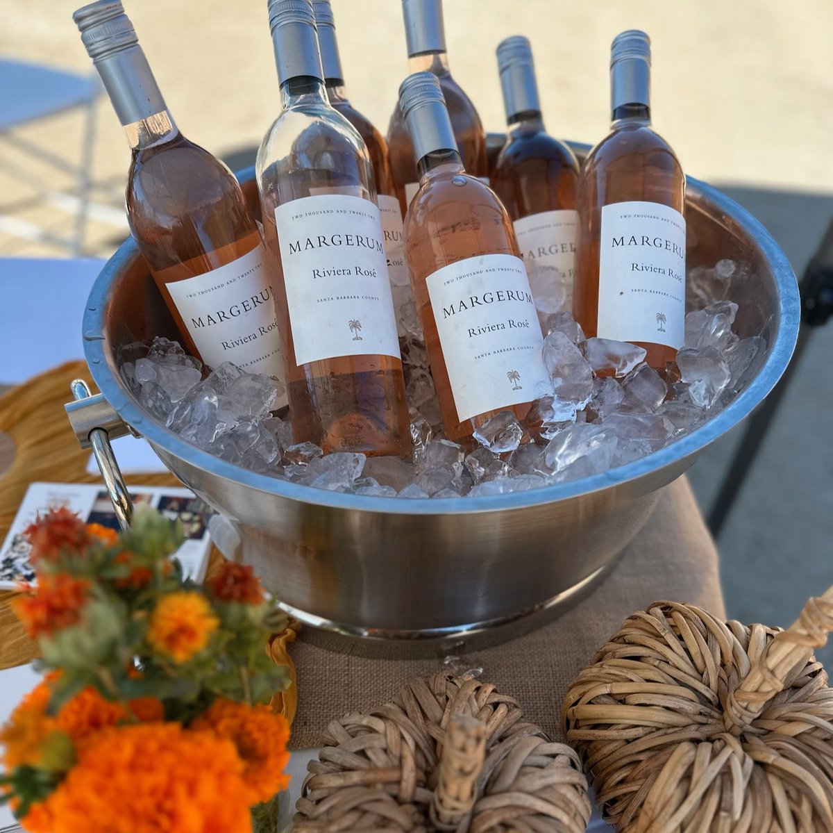 Enjoy rosé on any fall day! 

Pairs well with a delicious charcuterie and some sunshine. 

#cheers #winetasting #winepairings #fallwines #margerumwines
