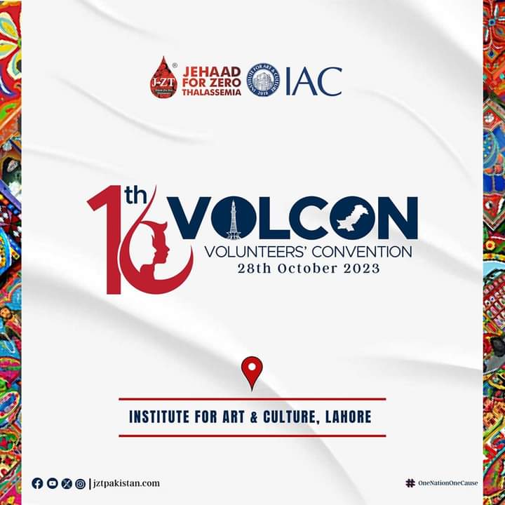 JztPakistan's tweet photo. Get ready for the most epic event of the year! JZT's 10th Volcon is hitting Lahore on October 28th!
Join us at Institute for Art and Culture for a day full of electrifying performances, mind-blowing activities, and non-stop fun!
#OneNationOneCause
#AdoptTheCause #volcon https://t.co/CMuGnib7W4