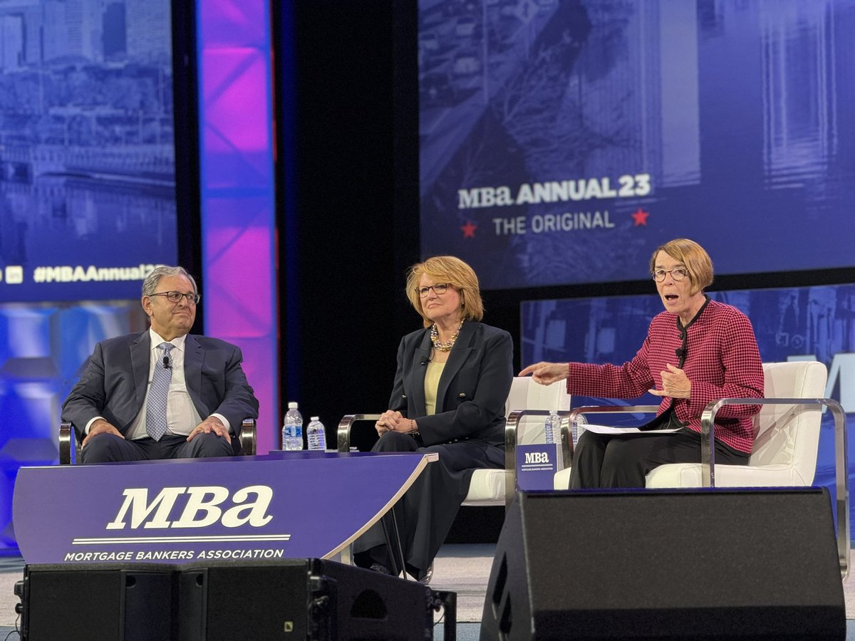 Mortgage Bankers Association (@mbamortgage) on Twitter photo “Housing is healthcare!”-Sister Mary Scullion
We were honored to hear from life changing leaders Madeline Bell, President & CEO of <a href="/ChildrensPhila/">Children's Hospital</a> and Sister Mary Scullion, President and Executive Director of <a href="/ProjectHOME/">Project HOME</a> as they hit the #MBAAnnual23 Main Stage to talk the “Housing is healthcare!”-Sister Mary Scullion
We were honored to hear from life changing leaders Madeline Bell, President & CEO of <a href="/ChildrensPhila/">Children's Hospital</a> and Sister Mary Scullion, President and Executive Director of <a href="/ProjectHOME/">Project HOME</a> as they hit the #MBAAnnual23 Main Stage to talk the