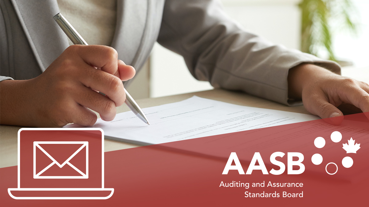 We want to hear from you on the #AASB #ExposureDraft on #CSSA5000, General Requirements for #SustainabilityAssurance Engagements. Submit general feedback by November 6, 2023, and feedback on the Canadian amendments by December 31, 2023: ow.ly/TsF850PXEGY