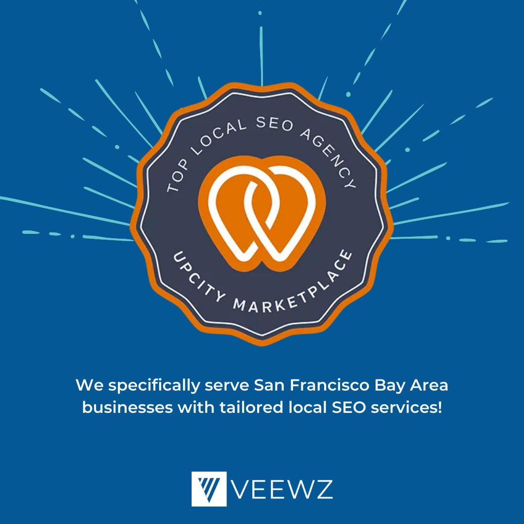 We've been recognized as a Top Local SEO Agency by the esteemed UpCity Marketplace 🏆

Our commitment to helping businesses amplify their local online presence, and we couldn't be prouder 🌟

#Veewz #LocalSEO #TopSEOAgency #GrowLocal #DigitalMarketingExcellence