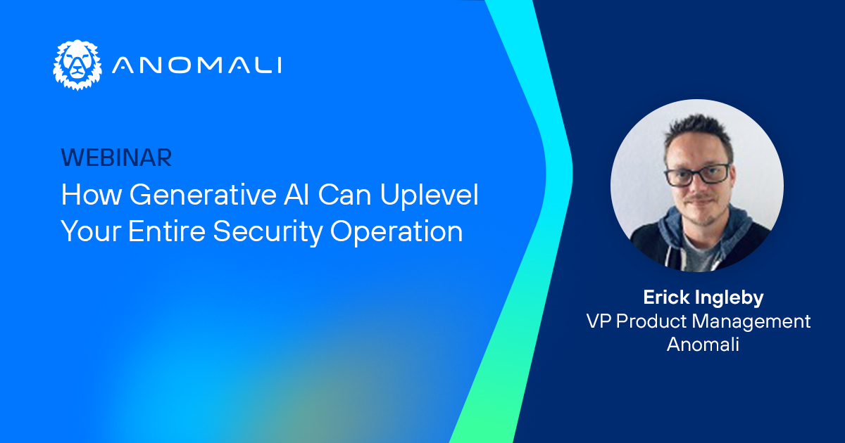 How can generative AI uplevel the performance of your entire security organization? This webinar will cover this as well as the application of AI to threat intelligence, telemetry correlation, and more. Save your spot: ow.ly/JLpi50PVNIM #aisecurity #informationsecurity