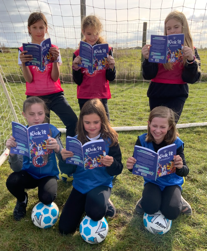 Barnhamlearners's tweet photo. Thank you so much for our fabulous football resources. We are so grateful. They’re inspiring us to read, write and play the game. Do have a read of what one of our children wrote in their autobiography! #MonsterKickabout https://t.co/lcS99cOhLe
